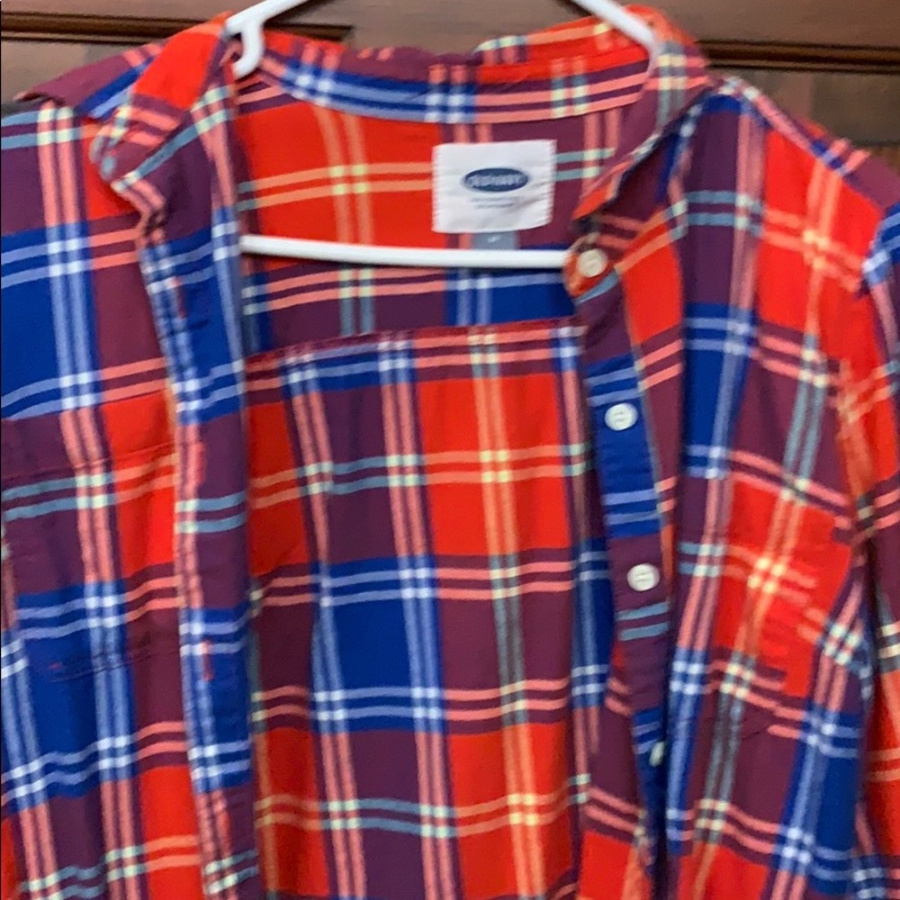 Old navy flannel top